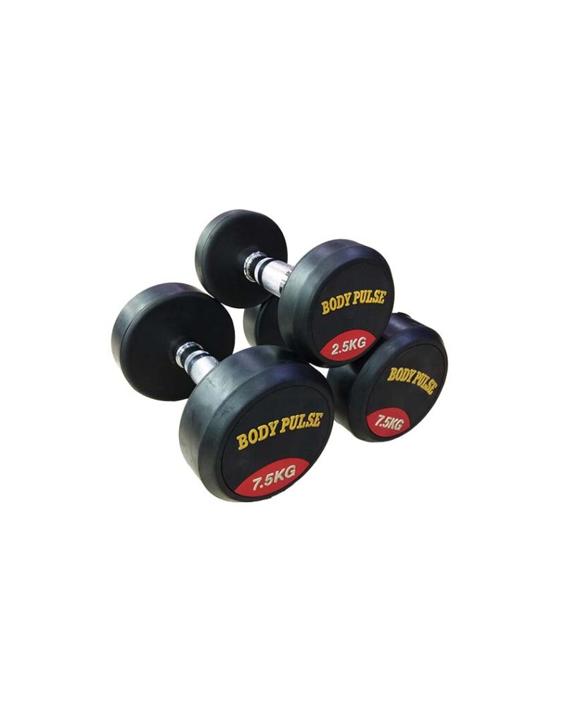 80074 PU DUMBBELLS All Over Sharjah, Dubai ( Gym Spare Parts, Fitness